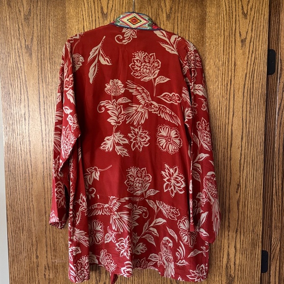 Johnny Was Noah Benet Kimono NWT sz M/L - Picture 6 of 8